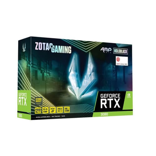 Zotac RTX 3080 AMP Holo LHR 12GB Gaming Graphics Card